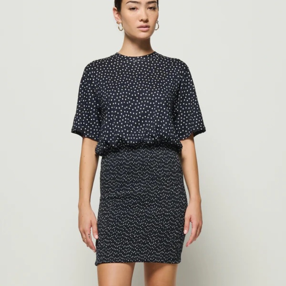 Nation LA Bess Smocked Mini Dress